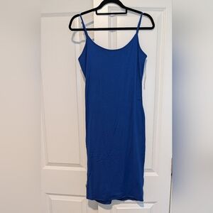 Absolutely Royal Blue Midi Dress Size XL
